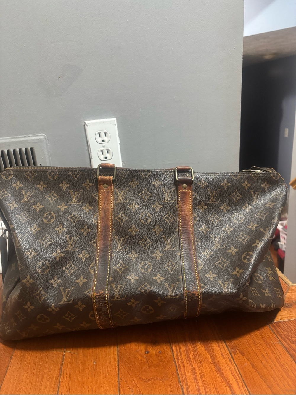 Louis Vuitton authenticated luggage bag
